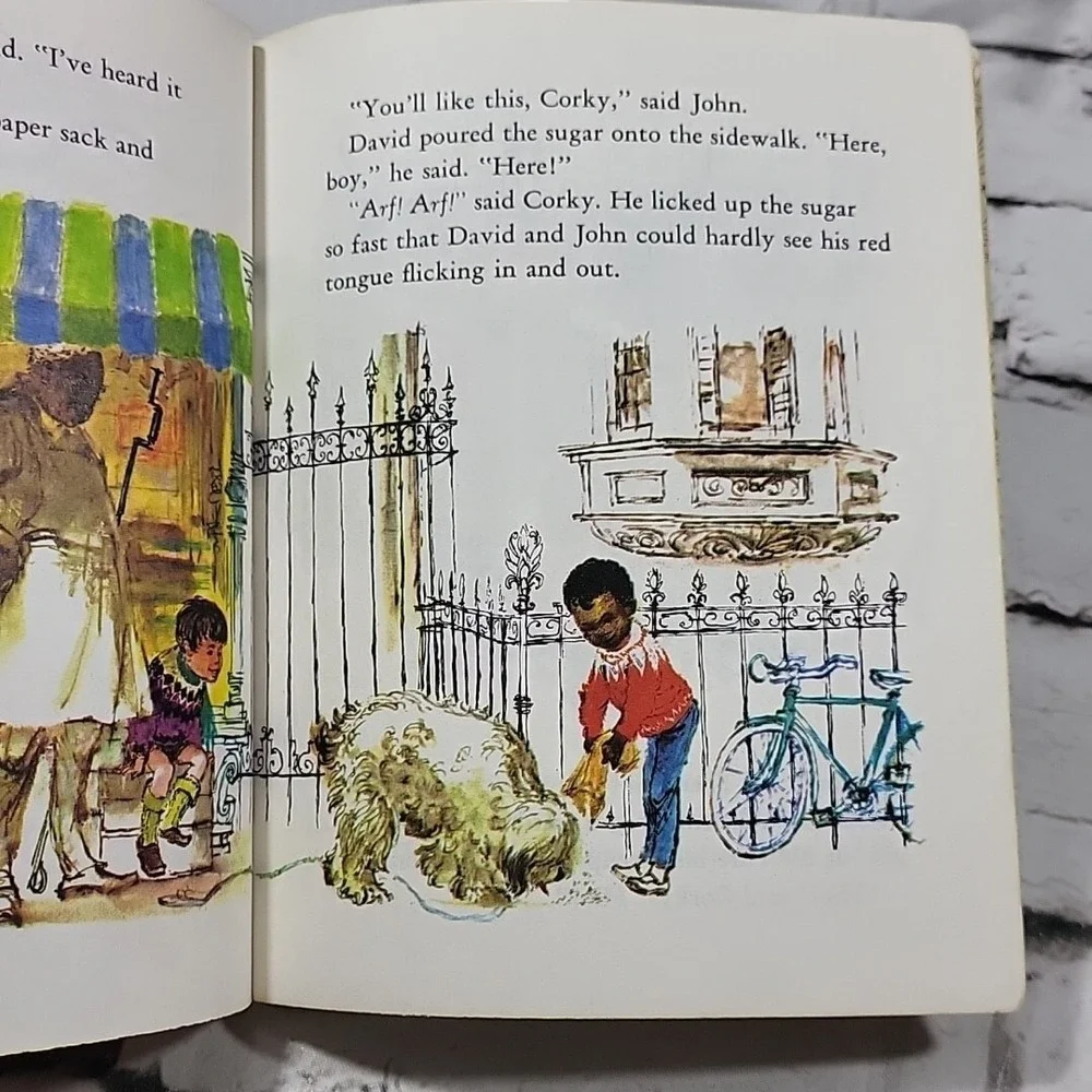 Vintage Little Golden‎ Book Corky's Hiccups 39 Cent Cover 1973